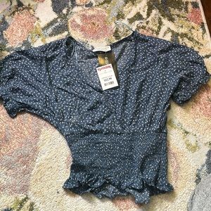 Paper crane blouse- NWT!